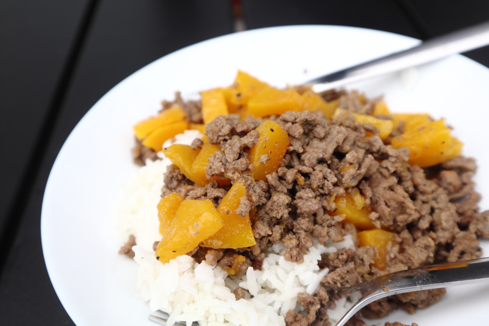 Ground Beef and Butternut Squash